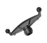 LLHCF Adaptadores de extensión de cabezal esférico de 17 mm para instalación de doble dispositivo en portavasos de coche y soportes de salpicadero