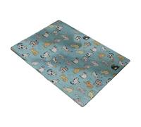 LLHCF Alfombrilla de enfriamiento para mascotas, de seda helada, duradera, para razas y edades