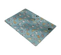 LLHCF Alfombrilla de enfriamiento para mascotas, de seda helada, duradera, para razas y edades