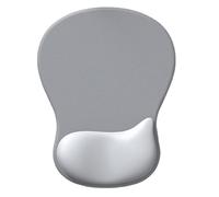 LLHCF Alfombrilla ergonómica para mouse de color degradado, espuma viscoelástica, base antideslizante, para reposamuñecas de PC, ergonómica con muñeca