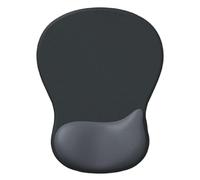 LLHCF Alfombrilla ergonómica para mouse de color degradado, espuma viscoelástica, base antideslizante, para reposamuñecas de PC, ergonómica con muñeca