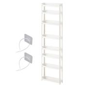 LLHCF Almacenamiento portátil para puerta con múltiples niveles, estantes de organización de baño resistentes montados en la puerta, estante de suministros de ducha