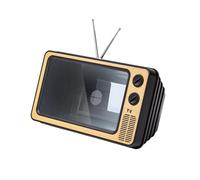 LLHCF Amplificadores de pantalla de teléfono estilo retro de 14 pulgadas, filtro de luz azul, soporte ajustable, diseños portátiles para uso doméstico y exterior, dispositivo móvil de defensa ocular