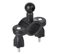 LLHCF Base de soporte para teléfono de bicicleta de 17 mm, ángulo de visión ajustable, fácil de llevar, diseño fuerte para viajes, ciclismo, accesorio de montaje para teléfono