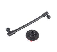 LLHCF Base de soporte para teléfono de coche con potente adhesivo para dispositivos de navegación de teléfonos inteligentes, soportes de bola estables de 17 mm, base adhesiva a prueba de golpes