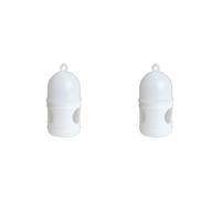LLHCF Bebedero para pájaros, alimentador de agua portátil, contenedor de agua automático para palomas, capacidad de 1 litro, dispensador automático de agua para pájaros para jaula