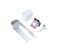 LLHCF Bolígrafo portátil de impresión de alimentos recargable USB C, herramienta ligera para postres artísticos, creación de espuma, impresora portátil de alimentos, carga USB