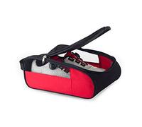 LLHCF Bolsa de zapatos de golf portátil con cremallera, bolsa de transporte de zapatos de viaje, organizador de zapatos de viaje, accesorios para hombres y mujeres, organizador de zapatos de malla