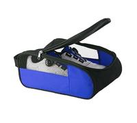 LLHCF Bolsa de zapatos de golf portátil con cremallera, bolsa de transporte de zapatos de viaje, organizador de zapatos de viaje, accesorios para hombres y mujeres, organizador de zapatos de malla