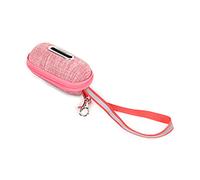 LLHCF Bolsas de recogida para cachorros, soporte portátil y ligero, dispensador de bolsas para excrementos de perro con mango de cuerda reflectante, dispensador de mascotas