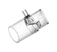 LLHCF Boquilla de salida de oxígeno transparente para acuarios e oxígeno para peceras y piscinas de cría, acuarios, salida de agua