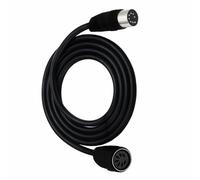 LLHCF Cable adaptador de cable extendido de 7 pines DIN macho a hembra, cable de extensión para sistemas Naim, receptor, monitor, cable de extensión profesional