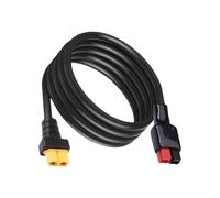 LLHCF Cable adaptador XT60 de 14 AWG a panel solar XT60 hembra a postes de alimentación para cable de extensión de vehículo eléctrico