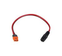 LLHCF Cable de 32 cm XT60I hembra a DC7909 hembra para panel solar y dispositivos portátiles de almacenamiento de energía al aire libre, cable de carga de alimentación