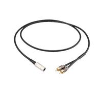 LLHCF Cable de sonido de 5 pines DIN a 2 conectores macho DIN de 5 pines a cable adaptador para mejorar el adaptador de conexión estéreo