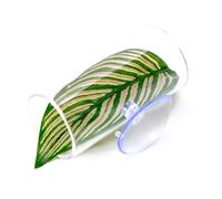 LLHCF Cama de cría de acrílico Bettas Fish cómodo túnel de hojas de desove para mejorar la reproducción en hogares, simulación de hábitats naturales