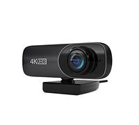 LLHCF Cámara web 4K de alta definición con micrófono integrado 120Wide View USB 2.0 Plug and Play para conferencias