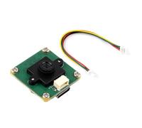 LLHCF Cámara web USB negra y blanca con obturador global de velocidad rápida 120 FPS para sistemas de seguridad de inspección industrial, cámara USB para uso industrial