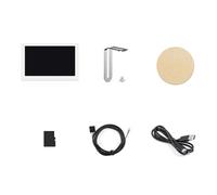 LLHCF Carcasa USB para computadora, pantalla secundaria, multifuncional, iluminación colorida, tipo C, pantalla para ITX PC Case CPU GPU Monitor