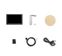 LLHCF Carcasa USB para computadora, pantalla secundaria, multifuncional, iluminación colorida, tipo C, pantalla para ITX PC Case CPU GPU Monitor