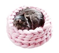 LLHCF Casa de campaña acogedora cama cueva cojín Mat casa gatito cueva cama felpa perro cesta Ndoor mascota cama