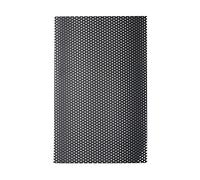 LLHCF Chasis de malla de ordenador de 1 m a prueba de polvo de 50 cm de PVC para carcasa de ventilador enfriador negro filtro de 1,5 mm Aper