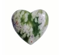 LLHCF Colgantes de corazón para hacer joyas, accesorio de moda, textura de piedra para hacer joyas únicas y accesorios de manualidades