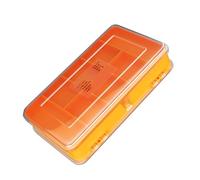 LLHCF Contenedor de almacenamiento flexible con separadores extraíbles para una fácil organización, piezas electrónicas, organizadores transparentes
