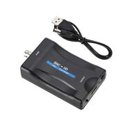 LLHCF Conversor de video BNC a interfaces multimedia portátil para sistemas de cine en casa y vigilancia con compatibilidad HDCP convertidor analógico a digital