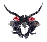 LLHCF Cuerno de oveja para adultos y niños, para diadema, decoración de flores, aro para el pelo, Halloween, Navidad, disfraces, cosplay, suministros para fiestas