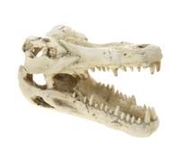 LLHCF Decoración de acuario de resina con forma de calavera para adornos, accesorios de cuevas acuáticas, peces fáciles de cl