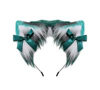 LLHCF Diadema unisex para estudiantes étnicos para tomar fotos con lazo, decoración de orejas, diademas de dibujos animados para cosplay