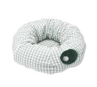 LLHCF Diseño de cama tipo túnel y nido lavable a máquina para cueva de gatitos
