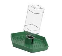 LLHCF Dispensador automático de agua para terrarios y hábitats, botella de agua para lagartos, suministros para reptiles y mascotas