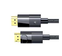 LLHCF Displayport - Cable de extensión 1.4 macho a macho 1.4 cable de 8 K a 60 Hz 4 K a 144 Hz 2 K a 165 Hz, cable de pantalla para juegos