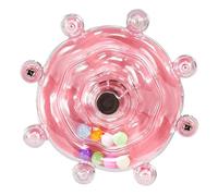 LLHCF Divertido juguete giratorio adecuado para pájaros traviesos como tortolitos y cacatúas para garantizar el entretenimiento masticando para masticar el color del loro