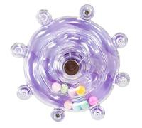 LLHCF Divertido juguete giratorio adecuado para pájaros traviesos como tortolitos y cacatúas para garantizar el entretenimiento masticando para masticar el color del loro