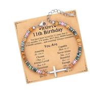 LLHCF Elegante brazalete Adherent Meet Plan, joyería permanente de sustancias mixtas para instancias espirituales e incidentes especiales, regalos para mujeres en la comunidad de fe, talla única, como
