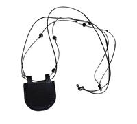 LLHCF Elegante collar con colgante de cuero para auriculares y cambio y accesorio de moda para uso diario