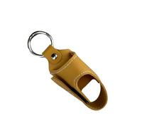 LLHCF Elegante funda para inhalador de piel sintética con hebilla de metal, soporte portátil para una fácil fijación a bolsas, cinturones o llaves, funda de inhalador de uso diario