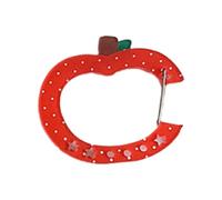 LLHCF Elegante gancho de mosquetón para decoración de bolsa, llavero con hebilla, colgante de manual, accesorios de llavero acrílico para mujer, llavero ligero