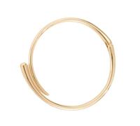 LLHCF Elegante gargantilla ancha de metal para mujer, estilo tribal africano, cadena de clavícula, joyería de moda, gargantilla de metal ancha