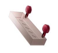 LLHCF Estante de almacenamiento de baño, montaje simple, apilado, pulido, unidad de baño apilada, fácil de usar, para toallas y artículos de tocador, organizadores de ducha para baños pequeños