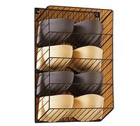 LLHCF Estante de hierro para ropa interior, sujetadores, calcetines, soporte de almacenamiento de metal para el hogar, dormitorio, dormitorio, montado en la pared