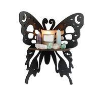 LLHCF Estante decorativo único con forma de mariposa para almacenamiento de joyas y perfumes