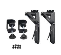 LLHCF Estante plegable para computadora de escritorio, estantes de escritorio, bandeja de teclado, estante de escritorio