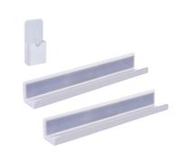 LLHCF Estantería acrílica para libros, bandeja de herramientas para refrigerador, aula, organización de libros