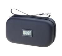 LLHCF Estuche de refrigeración para medicamentos antidiabéticos, organizador portátil de medicamentos refrigerados con pantalla de visualización de temperatura para viajes, bolsa de refrigeración de