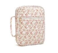 LLHCF Funda compacta de algodón con cremallera, resistente al agua, almacenamiento para artículos religiosos, estudio en casa y organización portátil, bolsas de almacenamiento con cremallera, rojo con