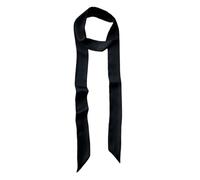LLHCF Gargantilla para mujer, bolso de mano, bufandas, bufandas para el cuello, regalos para niñas, cinturón, corbata, cuello, bolso, decoración, moda, Negro, Talla única